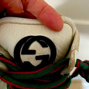 Gucci sneakers. Size 35.5. Well worn. Sold as is.